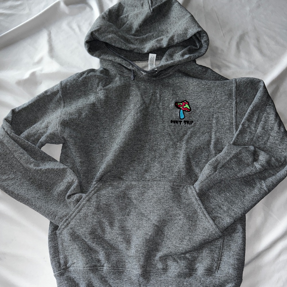 Grey hoodie